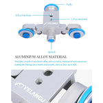 Xe trượt điện bánh xe máy ảnh YELANGU L3 Autodolly, Tải trọng: 6kg, Autodolly L3