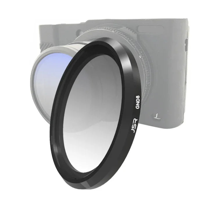 Bộ lọc ống kính chuyển sắc GND8 JSR cho Panasonic LUMIX LX10, Bộ lọc GND8