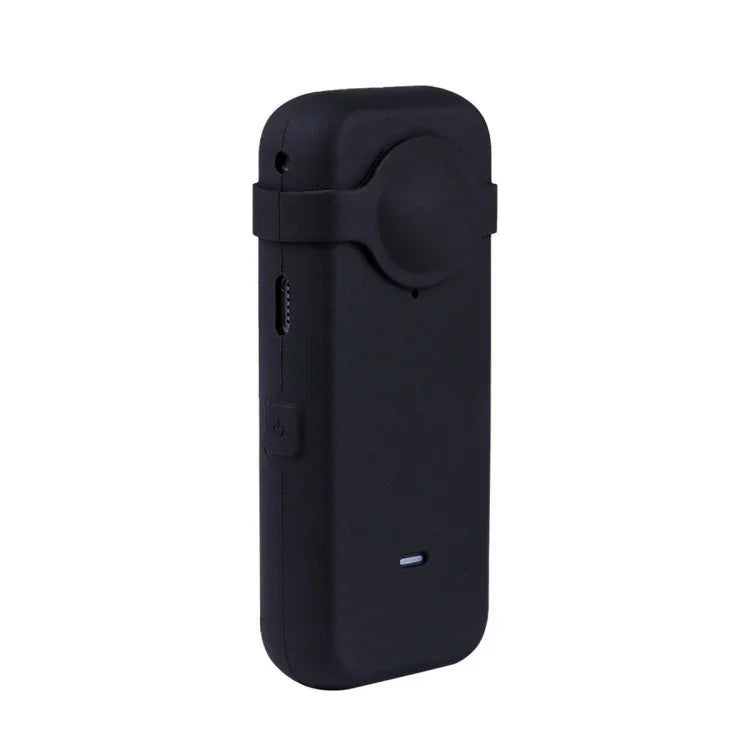 Ốp silicone chống bụi toàn thân kèm nắp ống kính cho Insta360 ONE X2, 2