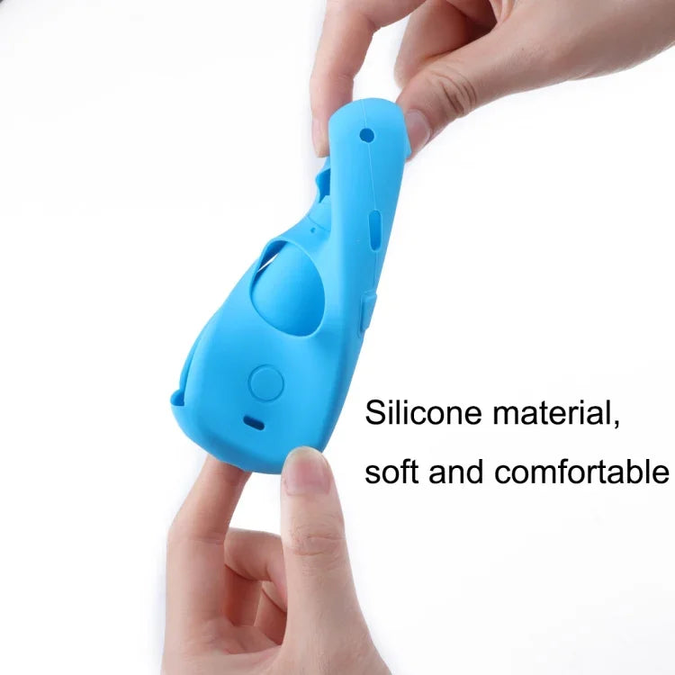 Ốp silicone chống bụi toàn thân kèm nắp ống kính cho Insta360 ONE X2, 2