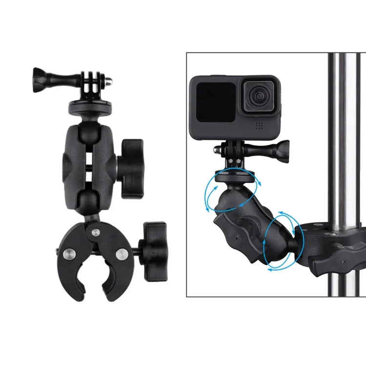Giá đỡ kẹp camera hành động có thể xoay 360 độ, Giá đỡ kẹp
