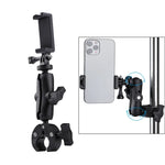 Phiên bản mở rộng giá đỡ kẹp plier có thể xoay 360 độ điều chỉnh với kẹp điện thoại, Phiên bản mở rộng giá đỡ kẹp plier + kẹp điện thoại