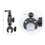 Phiên bản mở rộng giá đỡ kẹp plier có thể xoay 360 độ điều chỉnh với kẹp điện thoại, Phiên bản mở rộng giá đỡ kẹp plier + kẹp điện thoại