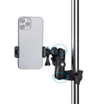 Phiên bản mở rộng giá đỡ kẹp plier có thể xoay 360 độ điều chỉnh với kẹp điện thoại, Phiên bản mở rộng giá đỡ kẹp plier + kẹp điện thoại