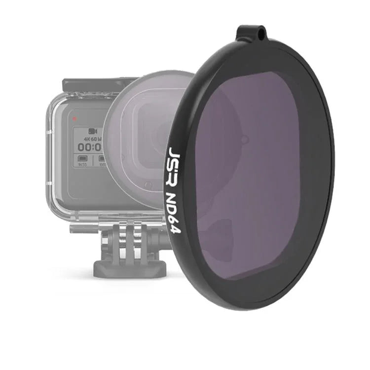 Bộ Lọc Ống Kính ND64 Vỏ Tròn JSR cho GoPro HERO8 Black, Ống Kính ND64