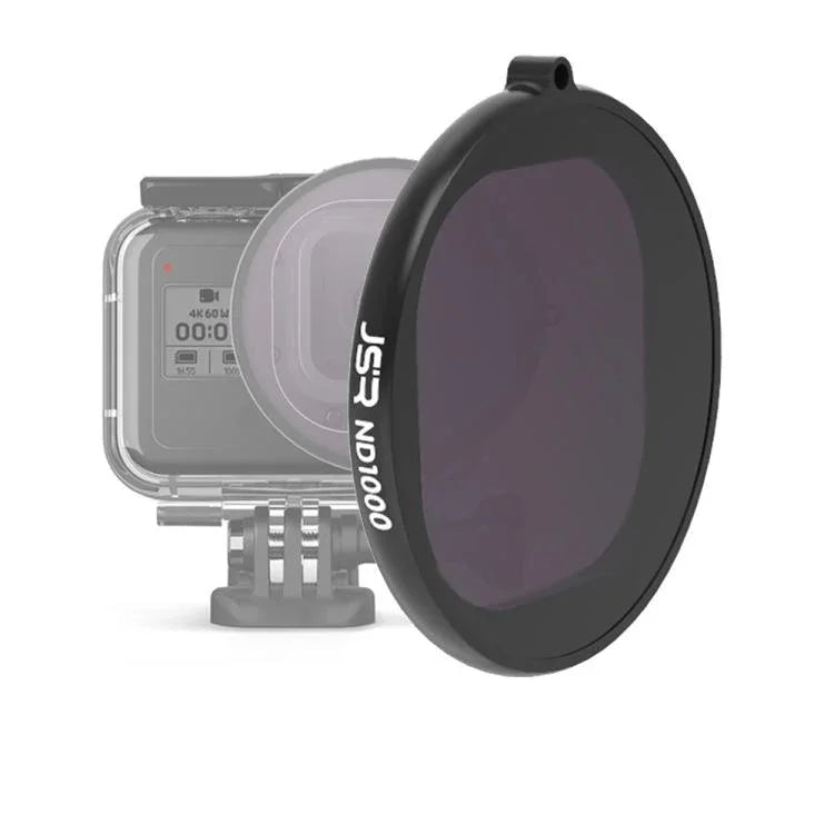 Bộ Lọc Ống Kính ND1000 Vỏ Tròn JSR cho GoPro HERO8 Black, Ống Kính ND1000