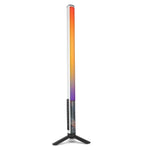LUXCeO Mood1 50cm RGB Colorful Atmosphere Rhythm LED Stick Handheld Video Photo Fill Light with Tripod, 50cm with Tripod