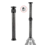 Cột mở rộng chân máy BEXIN P262C 235mm-396mm bằng sợi carbon, P262C