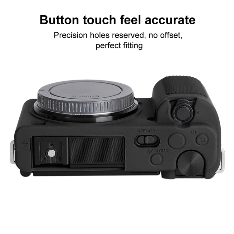 Bao da silicon mềm bảo vệ cho Sony ZV-E10, dành cho Sony ZV-E10