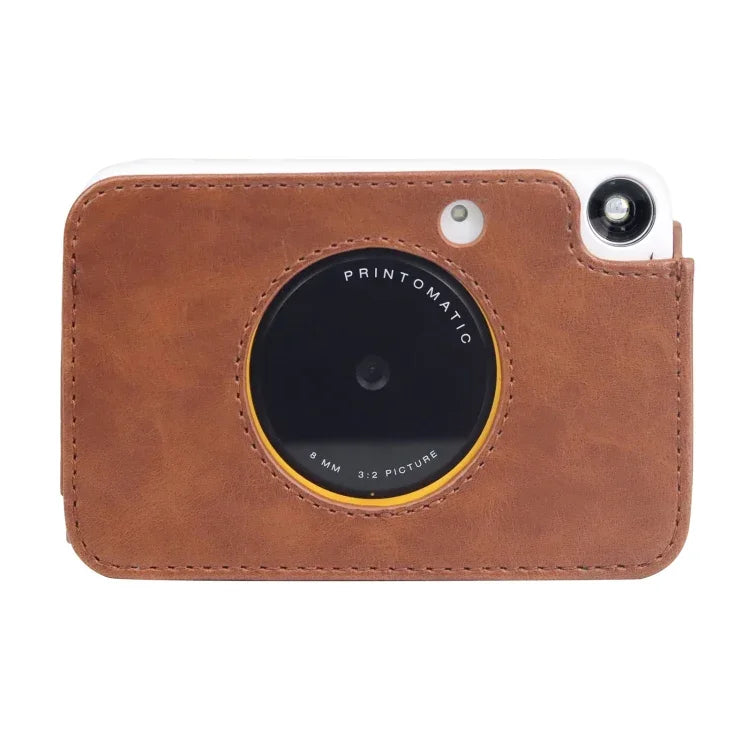 Bao da PU toàn thân có dây đeo cho Kodak PRINTOMATIC, dành cho Kodak PRINTOMATIC