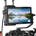 Màn hình trường quay DSLR cảm ứng 6 inch FEELWORLD F5 Pro V4, 3D LUT, 4K HDMI vào ra, tay nghiêng, F5 Pro V4
