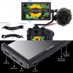 Màn hình trường quay DSLR 6 inch FEELWORLD FW568 V3 3D LUT, IPS Full HD 1920 x 1152, hỗ trợ HDMI vào ra, tay nghiêng