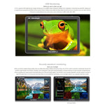 Màn hình trường quay DSLR cảm ứng siêu sáng 10.1 inch 2000nit FEELWORLD LUT11S, 3G-SDI 4K HDMI vào ra 1920 x 1200 IPS Panel, LUT11S