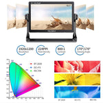 Màn hình trường quay DSLR cảm ứng siêu sáng 10.1 inch 2000nit FEELWORLD LUT11S, 3G-SDI 4K HDMI vào ra 1920 x 1200 IPS Panel, LUT11S
