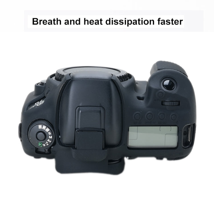 Bao da silicon mềm bảo vệ cho Canon EOS 7D Mark II, dành cho Canon EOS 7D Mark II