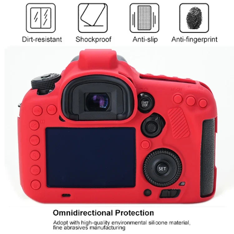 Bao da silicon mềm bảo vệ cho Canon EOS 7D Mark II, dành cho Canon EOS 7D Mark II