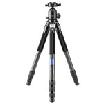 BEXIN RC294 Chân Máy Ảnh Sợi Carbon Gấp Gọn Di Động với Đầu Bi Toàn Cảnh K44, RC294+K44