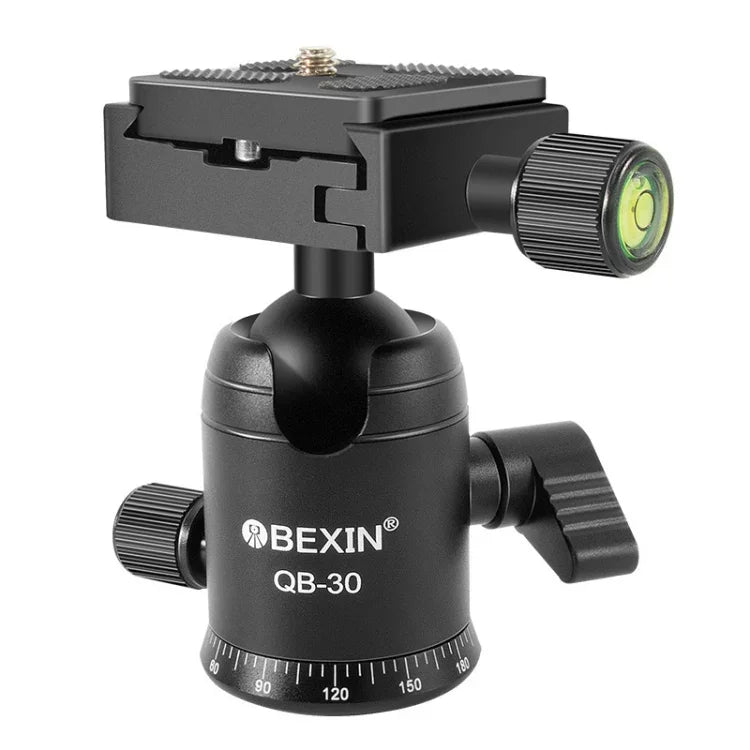 Đầu bi kim loại xoay 360 độ BEIXIN QB-30 với đế tháo nhanh, QB-30