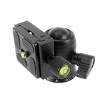 Đầu bi kim loại xoay 360 độ BEIXIN QB-30 với đế tháo nhanh, QB-30