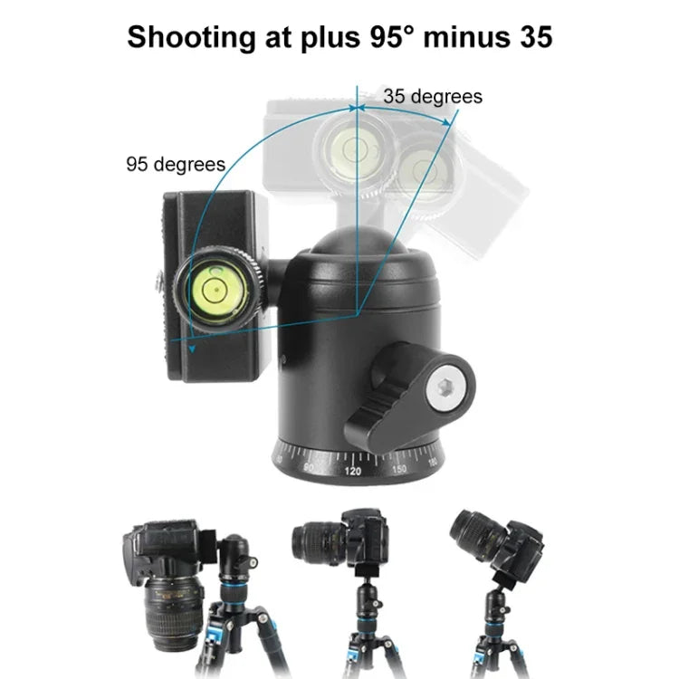 Đầu bi kim loại xoay 360 độ BEIXIN QB-30 với đế tháo nhanh, QB-30