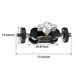 BEXIN TM-2 Kẹp Gắn Đầu Bi Cánh Tay Phép Thuật Đa Năng, TM-2
