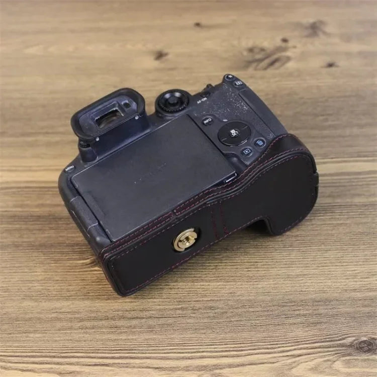 Đế Bao Da PU 1/4 inch Nửa Vỏ Máy Ảnh Cho Canon EOS R7, Cho Canon EOS R7