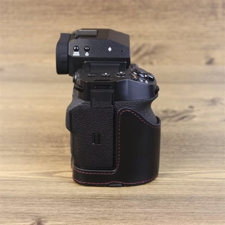 Đế ốp nửa máy ảnh bằng da PU ren 1/4 inch cho Fujifilm XH2S, Dành cho Fujifilm XH2S