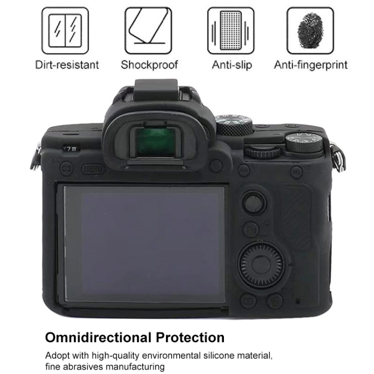 Ốp bảo vệ mềm bằng silicone cho Sony A7S III / A7S3, Dành cho Sony A7S III / A7S3