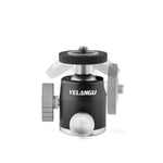 Adapter đầu bi chân máy kim loại toàn cảnh YELANGU LW-A01, LW-A01