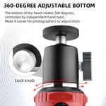 Adapter đầu bi chân máy kim loại toàn cảnh YELANGU LW-A01, LW-A01