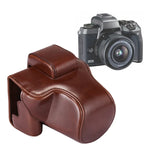 Túi đựng máy ảnh toàn thân bằng da PU có dây đeo cho Canon EOS M5, Dành cho EOS M5