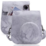 Túi đựng máy ảnh vỏ da toàn thân Marble cho FUJIFILM instax mini 11 / 9 / 8 kèm dây đeo
