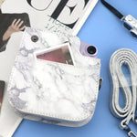Túi đựng máy ảnh vỏ da toàn thân Marble cho FUJIFILM instax mini 11 / 9 / 8 kèm dây đeo
