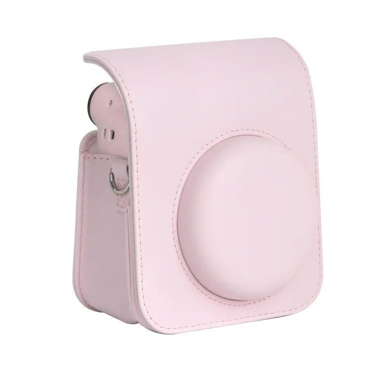 Túi đựng máy ảnh da nguyên thân cho FUJIFILM instax mini 12 kèm dây đeo