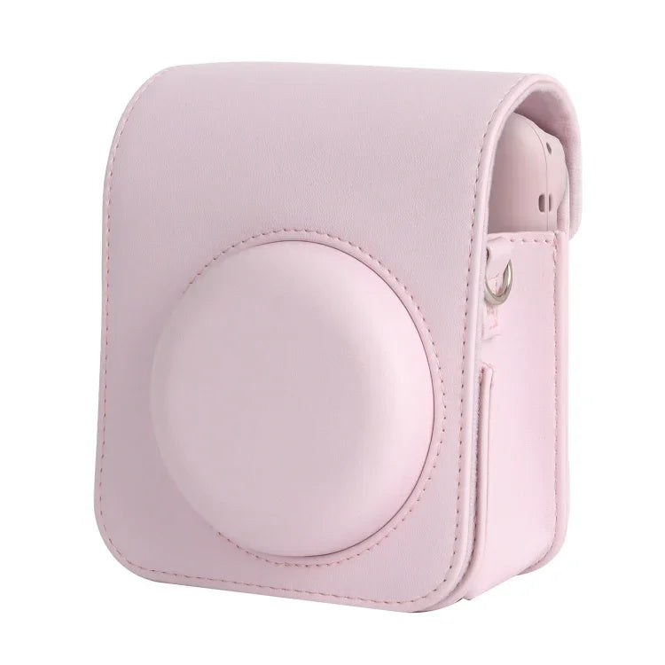 Túi đựng máy ảnh da nguyên thân cho FUJIFILM instax mini 12 kèm dây đeo