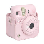 Túi đựng máy ảnh da nguyên thân cho FUJIFILM instax mini 12 kèm dây đeo