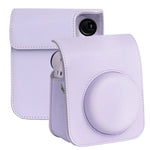 Túi đựng máy ảnh da nguyên thân cho FUJIFILM instax mini 12 kèm dây đeo