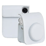 Túi đựng máy ảnh da nguyên thân cho FUJIFILM instax mini 12 kèm dây đeo