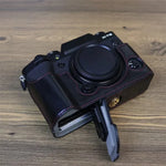 Vỏ nửa máy ảnh da PU ren 1/4 inch cho FUJIFILM X-T5, Dành cho FUJIFILM X-T5