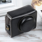Túi đựng máy ảnh da nam châm toàn thân cho Sony ZV-1F Vlog Camera kèm dây đeo, Dành cho Sony ZV-1F có nam châm