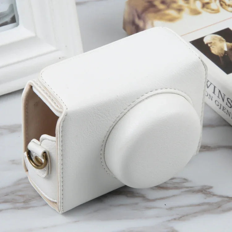 Túi đựng máy ảnh da nam châm toàn thân cho Sony ZV-1F Vlog Camera kèm dây đeo, Dành cho Sony ZV-1F có nam châm