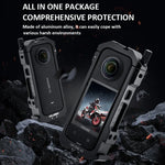 Vỏ khung mở rộng kim loại cho Insta360 X3 YELANGU LW-ONE X3, LW-ONE X3