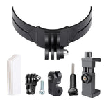Bộ gắn camera hành động gập uốn với khóa móc J và kẹp điện thoại xoay, giá gắn gập uốn