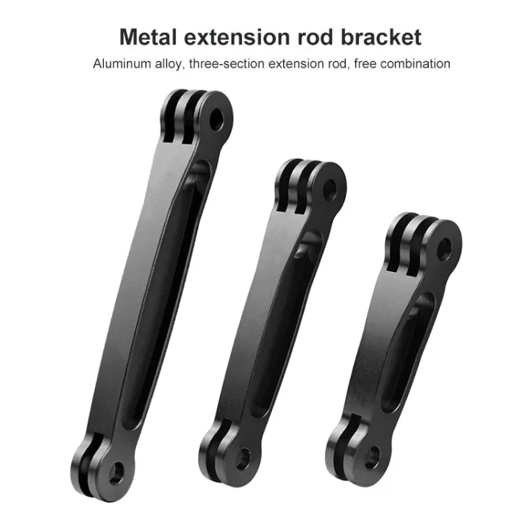 Cần Mở Rộng Tay Cầm Nhôm Khớp Nối cho GoPro, Insta360, DJI và Các Máy Ảnh Hành Động Khác, Chiều Dài: 6.8cm, 6.8cm
