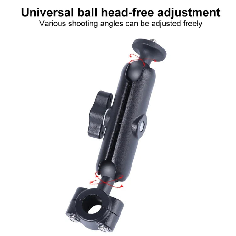 Giá đỡ tay cầm ghế trước xe hơi đầu bi 21mm với bộ chuyển đổi chân máy & ốc vít cho GoPro, Insta360, DJI và các camera hành động khác, 21mm 16.3cm