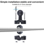 Giá đỡ tay cầm ghế trước xe hơi đầu bi 21mm với bộ chuyển đổi chân máy & ốc vít cho GoPro, Insta360, DJI và các camera hành động khác, 21mm 16.3cm