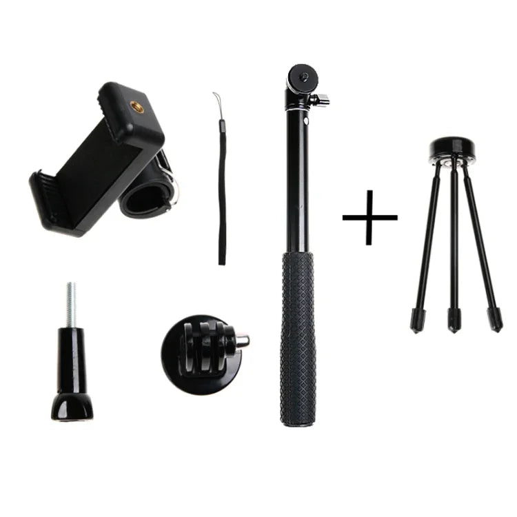 Giá Đỡ Chân Máy Gấp Được Tay Cầm 30-93cm Đa Năng Gậy Tự Sướng Monopod cho GoPro, Insta360, DJI và Các Máy Ảnh Hành Động Khác, Điện Thoại, Chiều Dài: 30-93cm