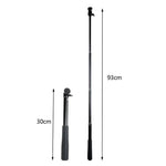 Giá Đỡ Chân Máy Gấp Được Tay Cầm 30-93cm Đa Năng Gậy Tự Sướng Monopod cho GoPro, Insta360, DJI và Các Máy Ảnh Hành Động Khác, Điện Thoại, Chiều Dài: 30-93cm