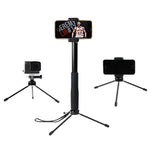 Giá Đỡ Chân Máy Gấp Được Tay Cầm 30-93cm Đa Năng Gậy Tự Sướng Monopod cho GoPro, Insta360, DJI và Các Máy Ảnh Hành Động Khác, Điện Thoại, Chiều Dài: 30-93cm