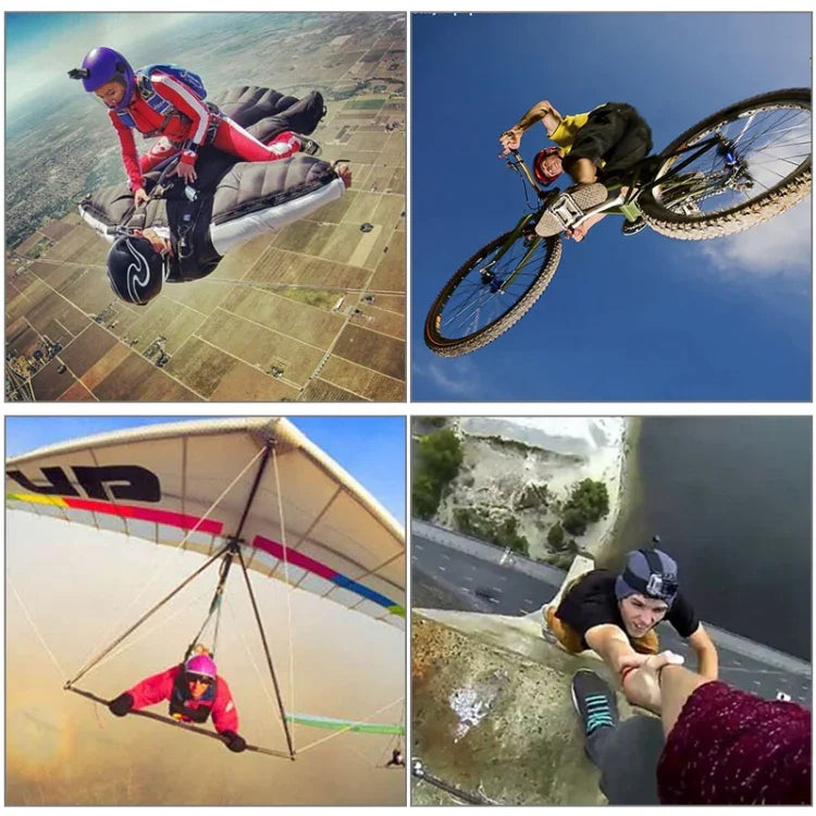 Bộ Gắn Trước Mũ Bảo Hiểm cho GoPro, Insta360, DJI và Các Máy Ảnh Hành Động Khác, Bộ Gắn